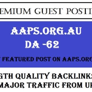 Guest Post on Aaps.org.au