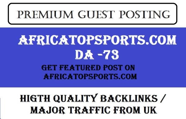 Guest Post on Africatopsports.com