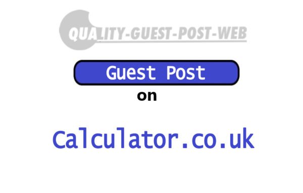 Guest Post on Calculator.co.uk
