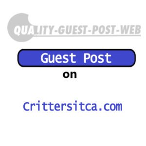 Guest Post on Crittersitca.com