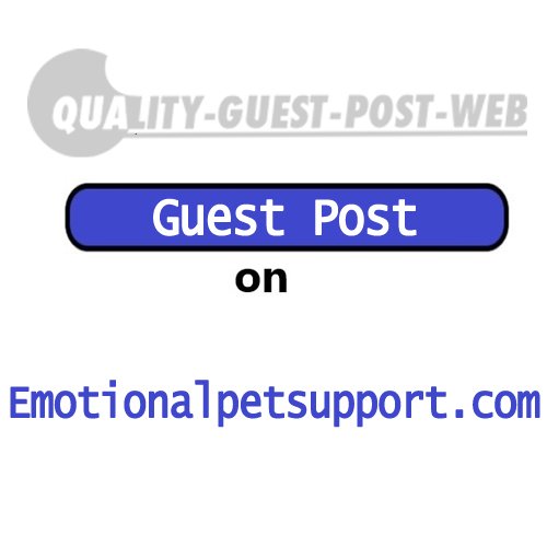 Guest Post on Emotionalpetsupport.com