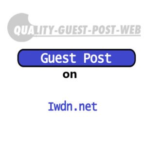 Guest Post on Iwdn.net