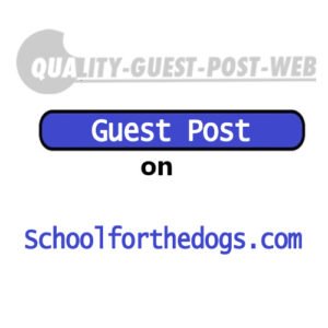 Guest Post on Schoolforthedogs.Com