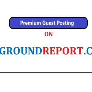 Guest post on groundreport.com