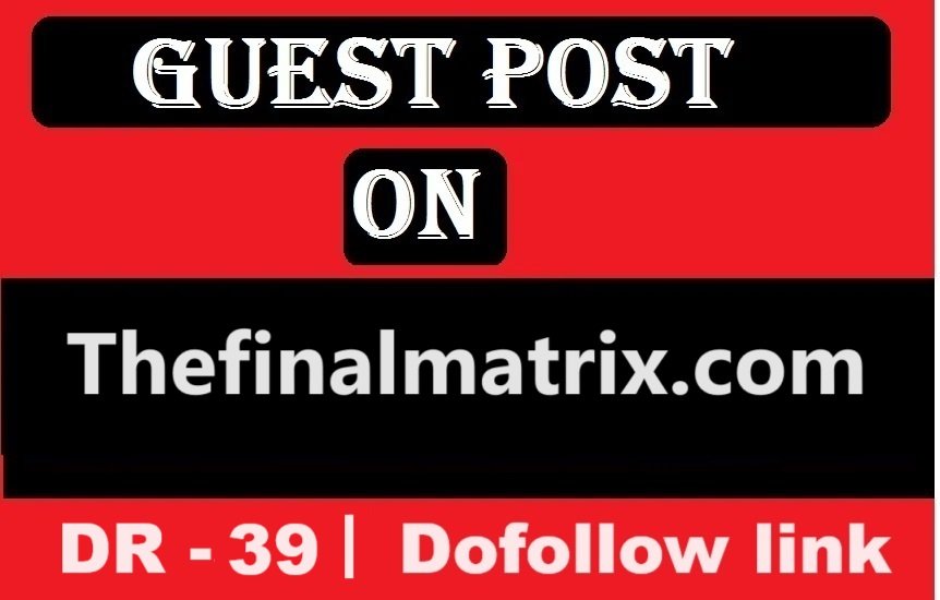 guest post on thefinalmatrix.com