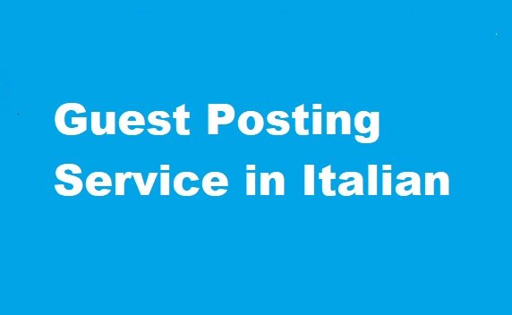 Italian Guest Posting Service