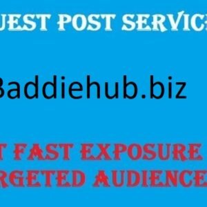 Guest Post on Baddiehub.biz